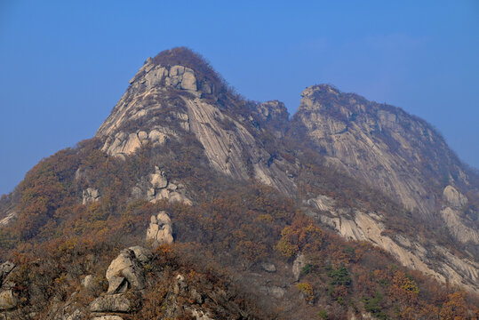 大山秋景