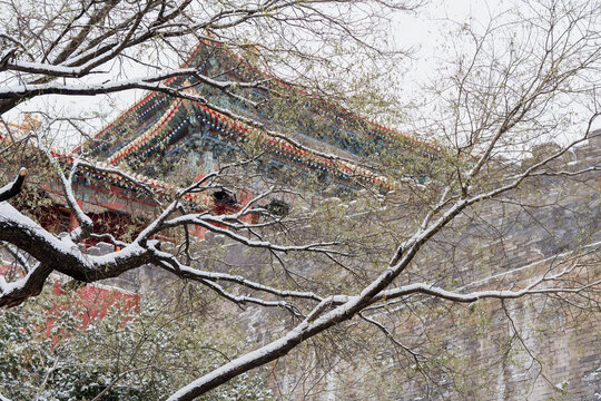 故宫雪景