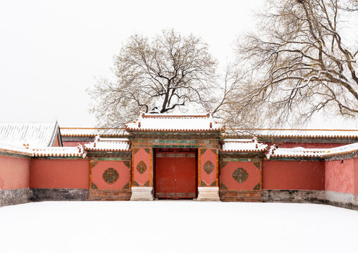 故宫雪景