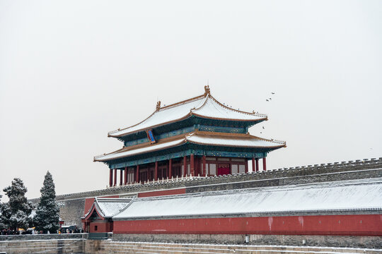 故宫雪景