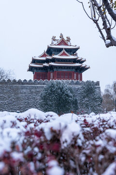 故宫雪景