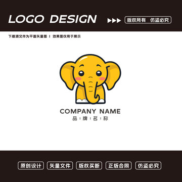 小象logo标志