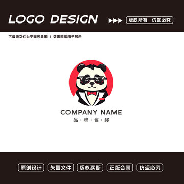 熊猫logo标志