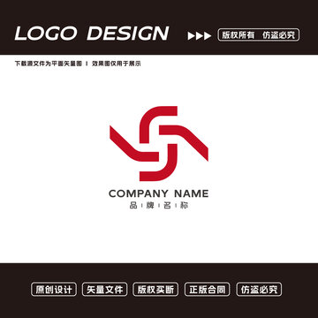 J字母logo標(biāo)志