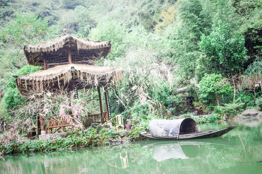 重庆酉阳桃花源景区景观