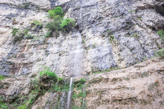 重庆酉阳桃花源景区山崖景观