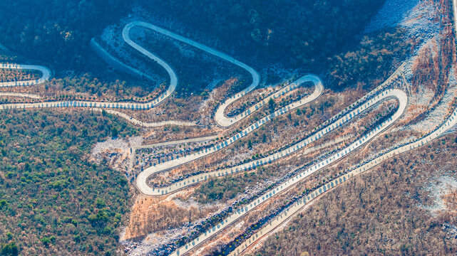 大沟盘山路