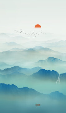 山水畫