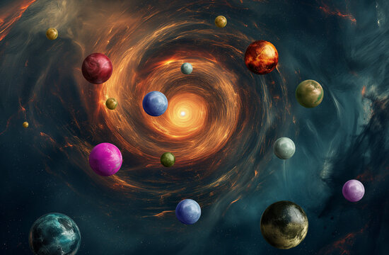 银河系星球太空宇宙
