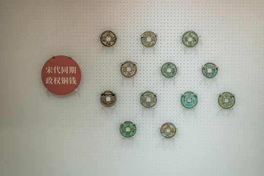 杭州博物馆宋代同期政权钱币