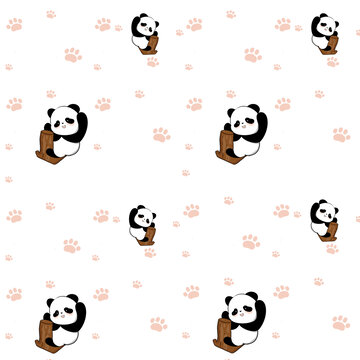 可愛的熊貓