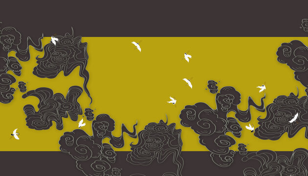 線描祥云