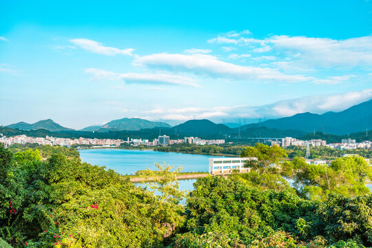 淘金山绿道风景