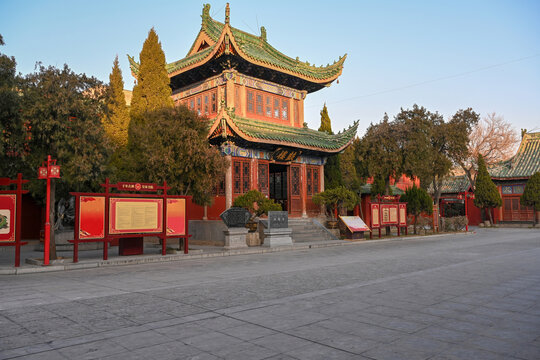 中国开封大相国寺景区建筑