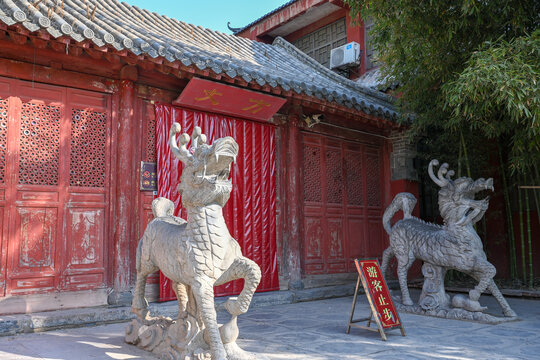 中国开封大相国寺景区建筑