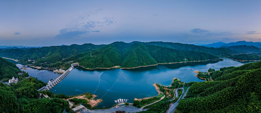 佛子嶺水庫夜景