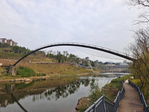 跨河管道