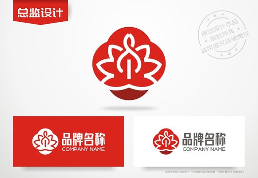 禅意logo坐禅佛意