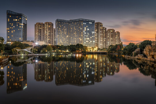 北仑城市夜景