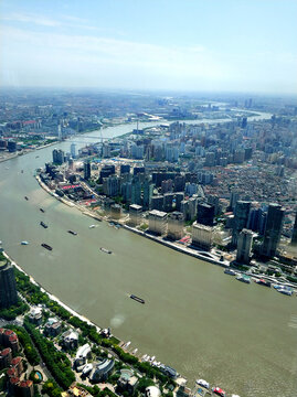 黄浦江风景