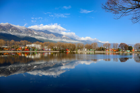 苍山雪景