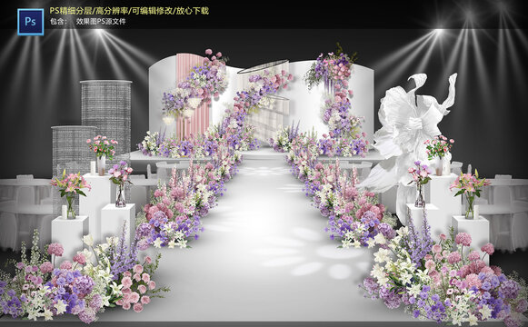 白粉色儀式區(qū)