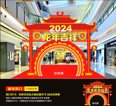 2024新年门头