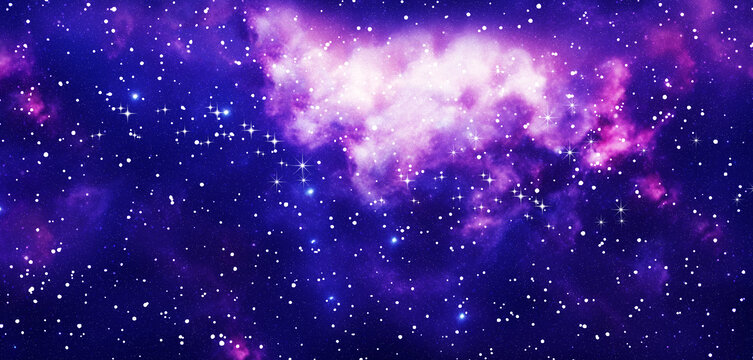 唯美星空高清裝飾畫(huà)