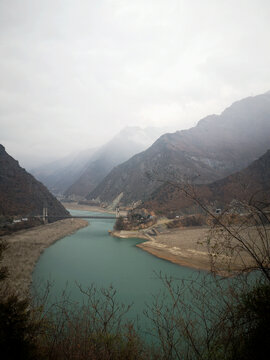 四川江河风光