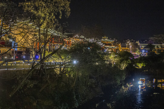 零陵古城夜景