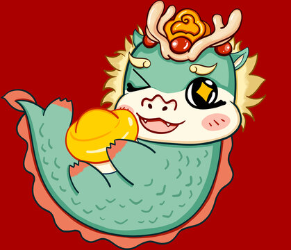 卡通龍