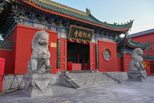 中国开封大相国寺景区建筑