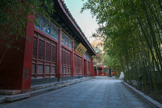 中国开封大相国寺景区建筑