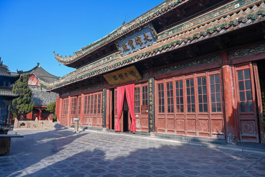 中国开封大相国寺景区建筑