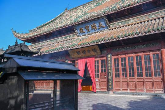 中国开封大相国寺景区建筑