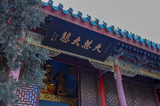 中国开封大相国寺景区建筑