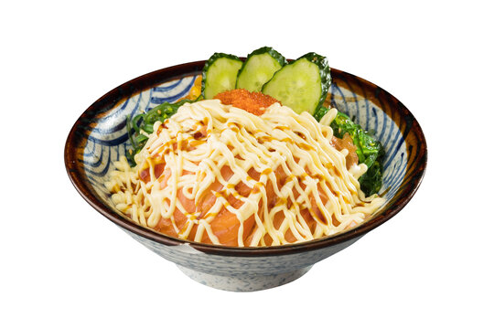 三文魚蓋飯