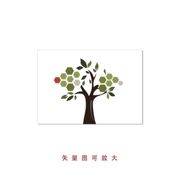 文化墻樹