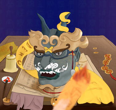 惡魔面具