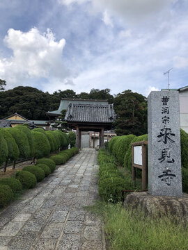 日本佛教建筑曹洞宗瑞龙山来见寺