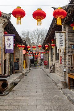 袁家村康庄老街街景