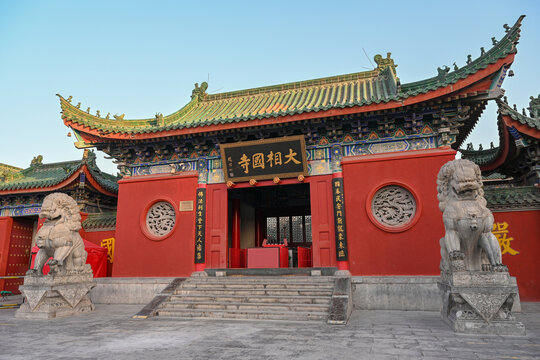 中国开封大相国寺景区建筑