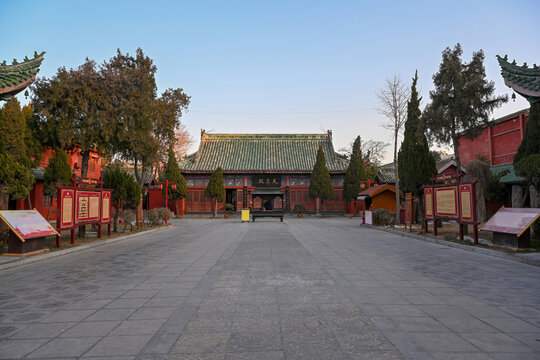 中国开封大相国寺景区建筑