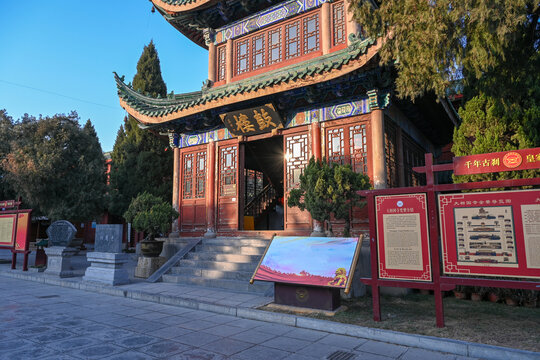 中国开封大相国寺景区建筑