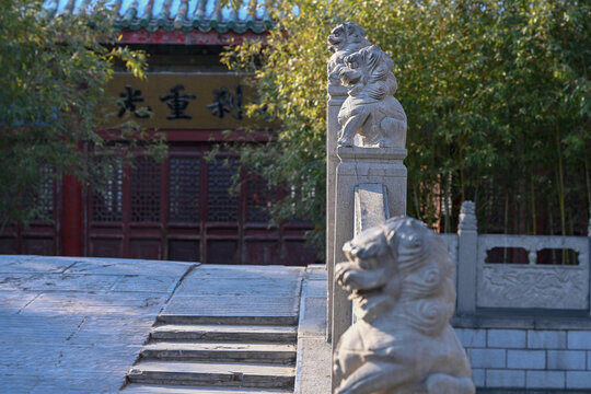 中国开封大相国寺景区建筑