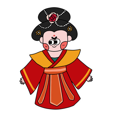 卡通楊貴妃