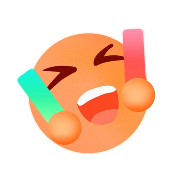 插畫慶祝歡樂表情