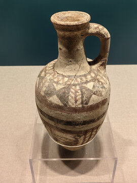 叙利亚文物彩陶壶