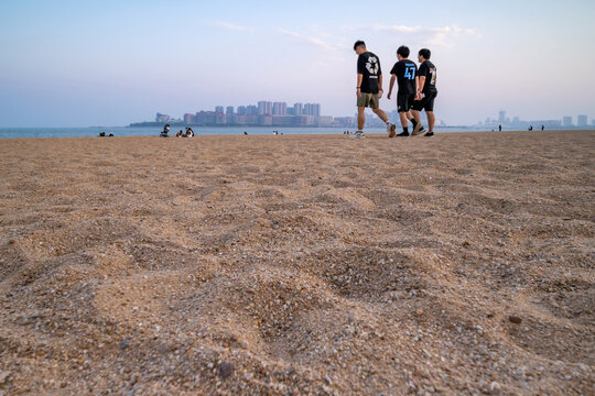 黄岛灵山湾星海滩