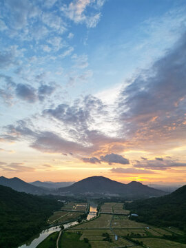 夕阳晚霞